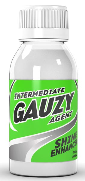 AK Interactive Intermediate Gauzy Agent Shine Enhancer 100ml Bottle