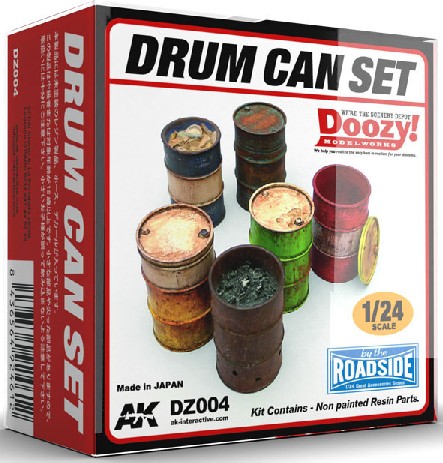 Doozy Series: Drums/Barrels w/Lids (6) 