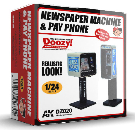 Doozy Series: Newspaper Machine & Pay Phone