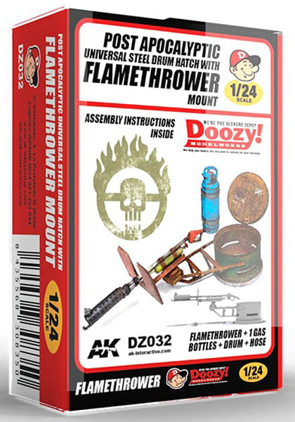 Doozy Series: Universal Steel Drum Hatch with Flamethrower Mount