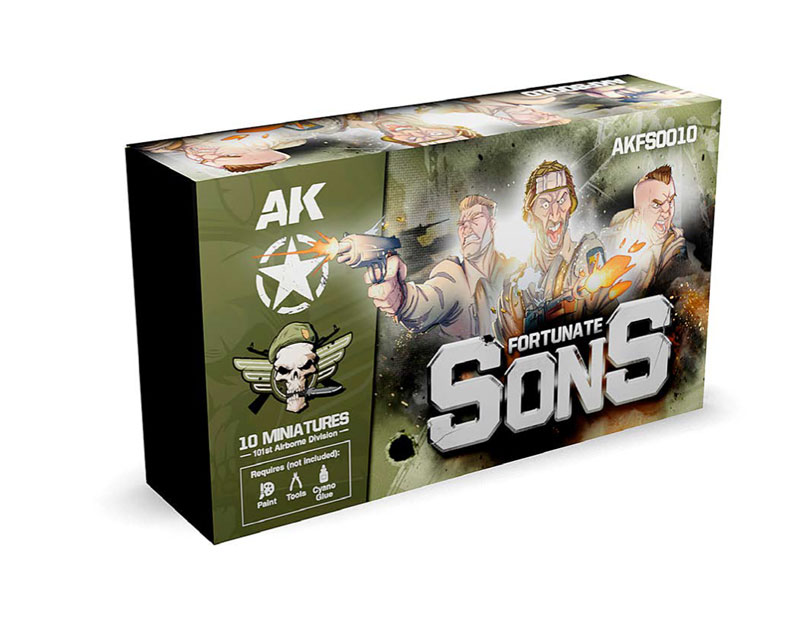 AK Interactive Fortunate Sons - 101st Airborne Division