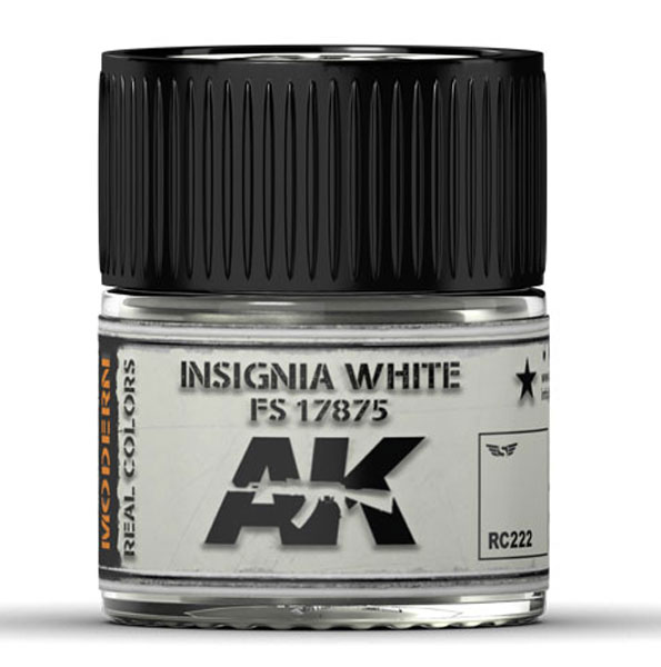 Real Colors: Insignia White FS 17875 Acrylic Lacquer Paint
