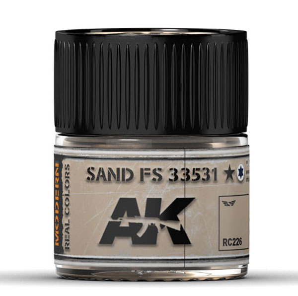 Real Colors: Sand FS 33531 Acrylic Lacquer Paint