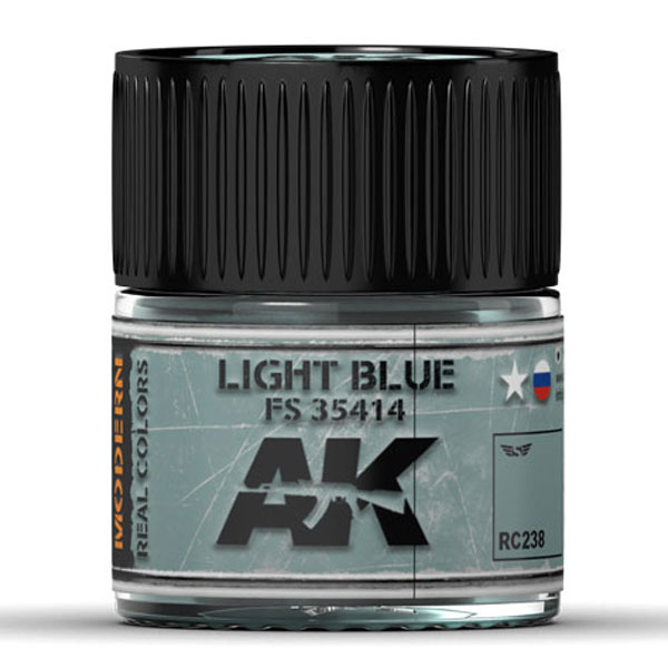 Real Colors: Light Blue FS 35414 Acrylic Lacquer Paint