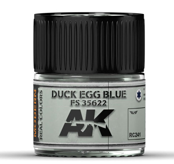 Real Colors: Duck Egg Blue FS 35622 Acrylic Lacquer Paint