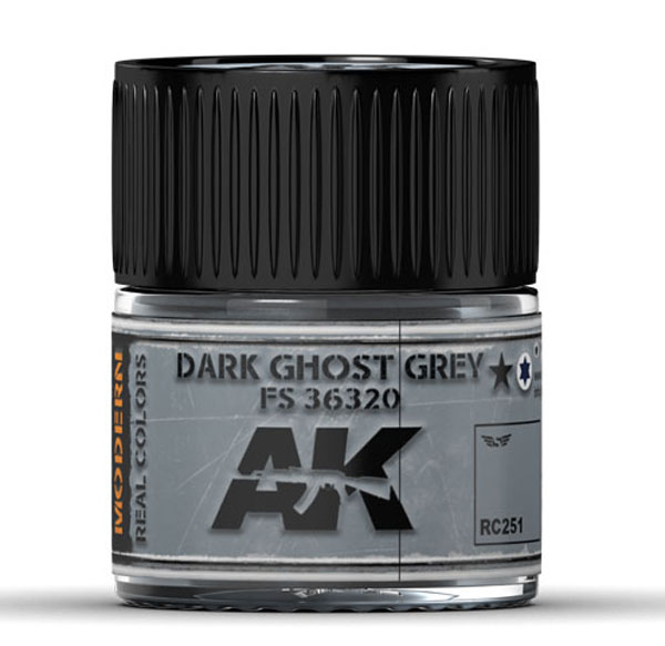 Real Colors: Dark Ghost Grey FS 36320 Acrylic Lacquer Paint