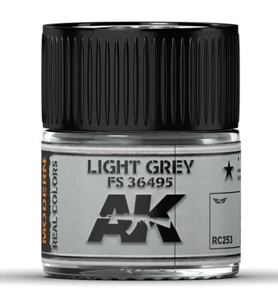 Real Colors: Light Grey FS 36495 Acrylic Lacquer Paint