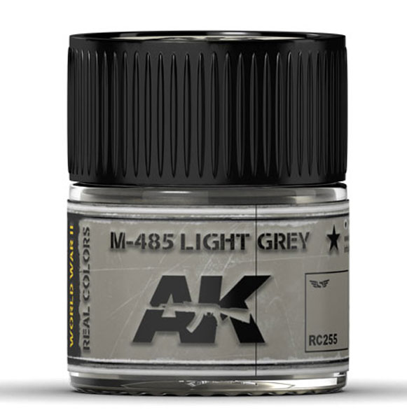 Real Colors: M-485 Light Grey Acrylic Lacquer Paint