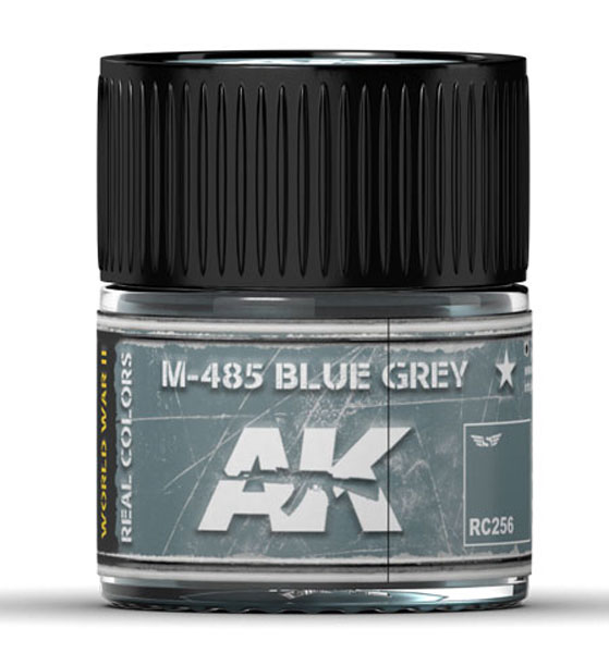 Real Colors: M-485 Blue Grey Acrylic Lacquer Paint