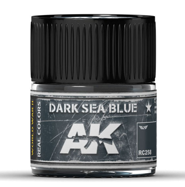 Real Colors: Dark Sea Blue Acrylic Lacquer Paint