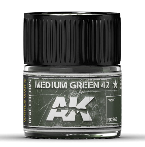 Real Colors: Medium Green 42 Acrylic Lacquer Paint