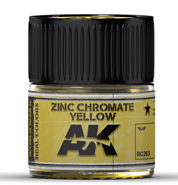 Real Colors: Zinc Chromate Yellow Acrylic Lacquer Paint