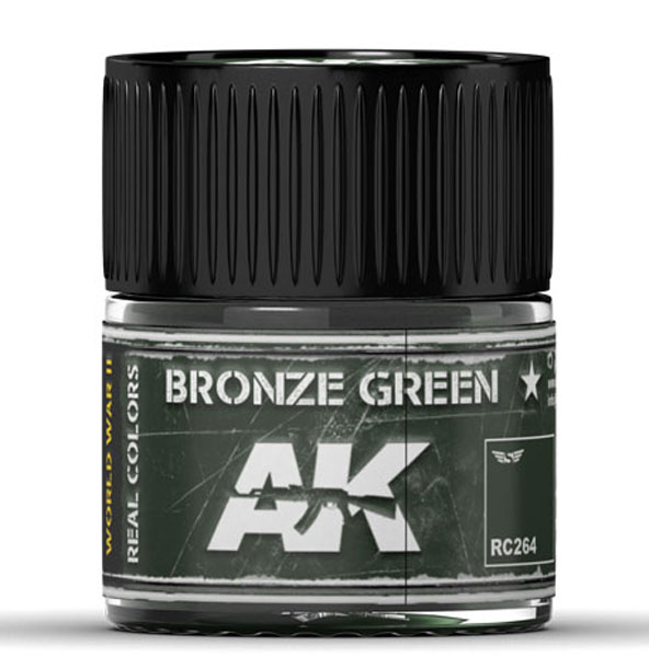 Real Colors: Bronze Green Acrylic Lacquer Paint