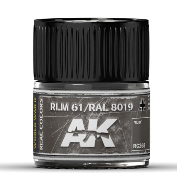 Real Colors: RLM 61 / RAL 8019 Acrylic Lacquer Paint