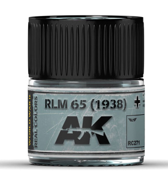 Real Colors: RLM 65 (1938) Acrylic Lacquer Paint