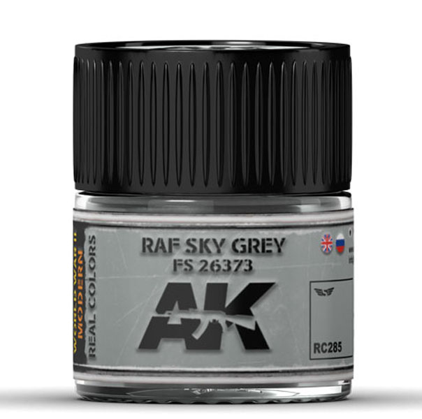 Real Colors: RAF Sky Grey / FS 26373 Acrylic Lacquer Paint