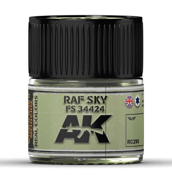 Real Colors: RAF SKY / FS 34424 Acrylic Lacquer Paint