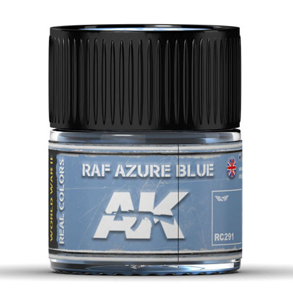 Real Colors: RAF Azure Blue Acrylic Lacquer Paint
