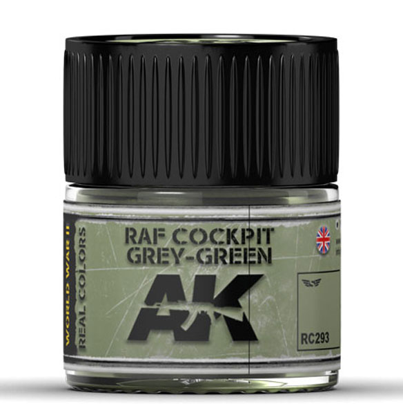 Real Colors: RAF Cockpit Grey-Green Acrylic Lacquer Paint