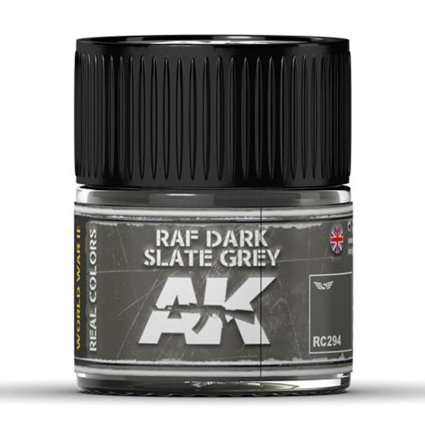 Real Colors: RAF Dark Slate Grey Acrylic Lacquer Paint
