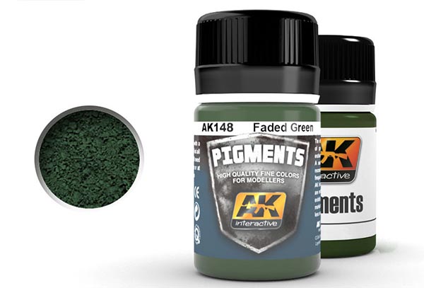 AK Interactive Pigment- Faded Green 35ml Bottle