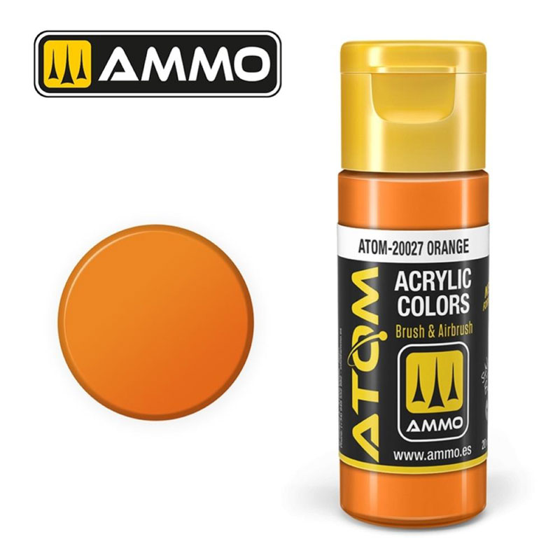 Ammo By Mig ATOM Acrylic Paint: Orange