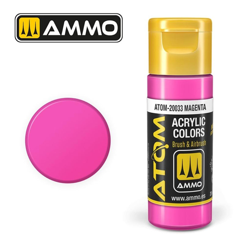 Ammo By Mig ATOM Acrylic Paint: Magenta