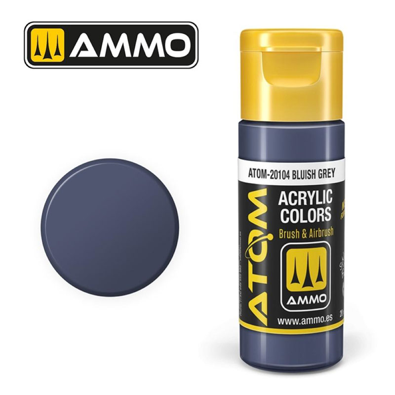 Ammo By Mig ATOM Acrylic Paint: Bluish Grey