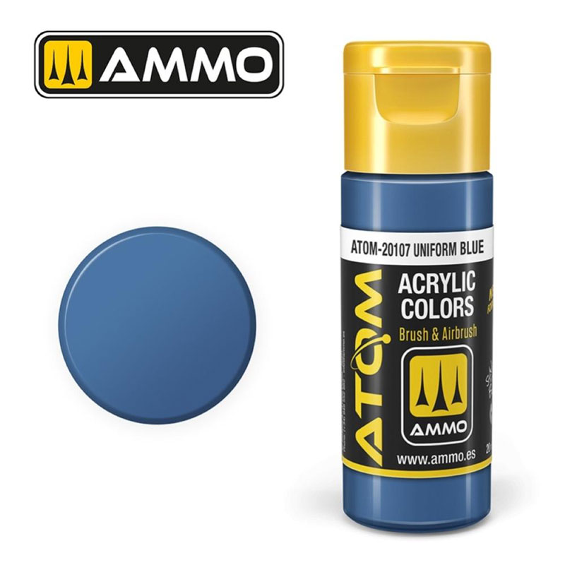 Ammo By Mig ATOM Acrylic Paint: Uniform Blue