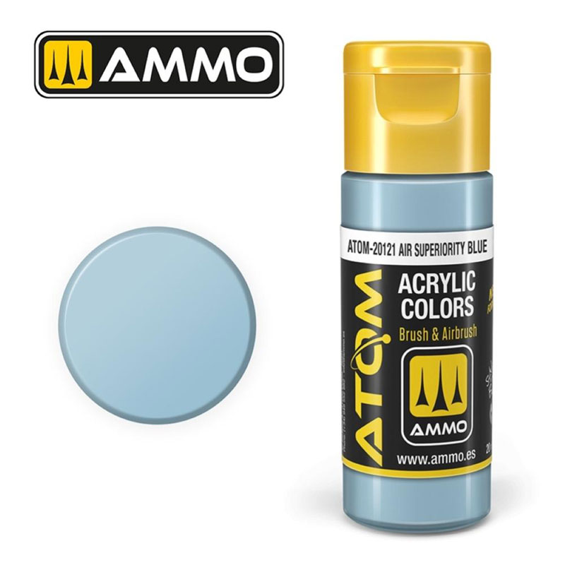 Ammo By Mig ATOM Acrylic Paint: Air Superiority Blue