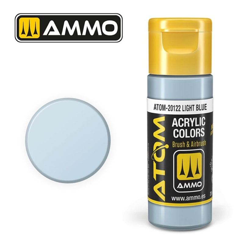 Ammo By Mig ATOM Acrylic Paint: Light Blue
