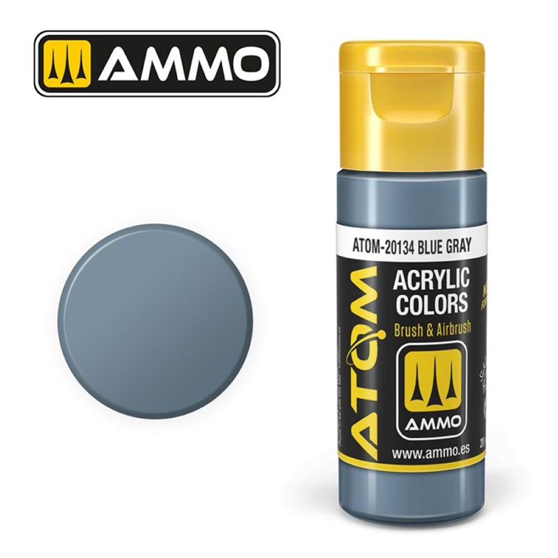 Ammo By Mig ATOM Acrylic Paint: Blue Gray
