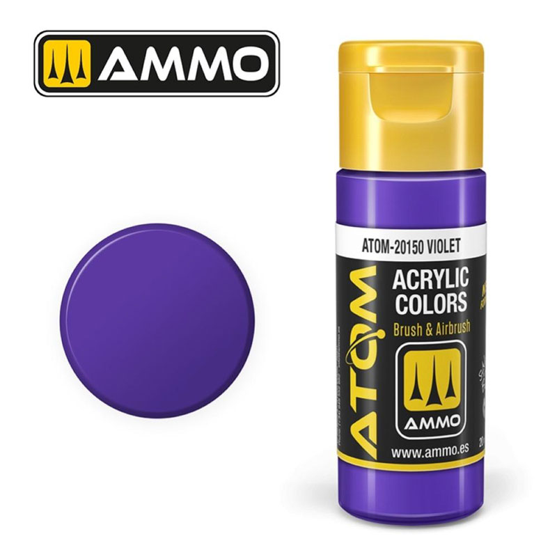 Ammo By Mig ATOM Acrylic Paint: Violet