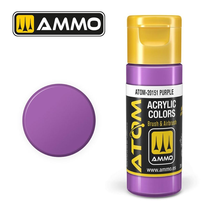 Ammo By Mig ATOM Acrylic Paint: Purple