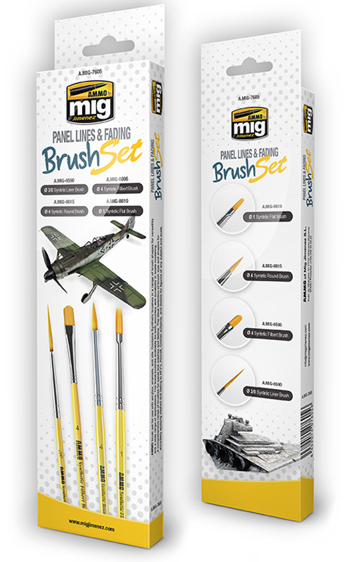 Panel Lines and Fading Surfaces Brush Set