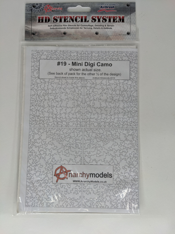 HD Stencils - Mini Digi Camo