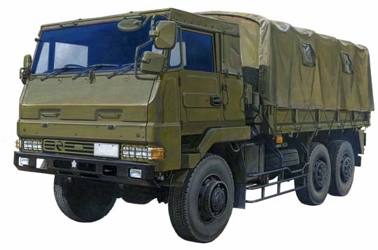 Japan Ground Self Defense 3.5t Cargo Truck