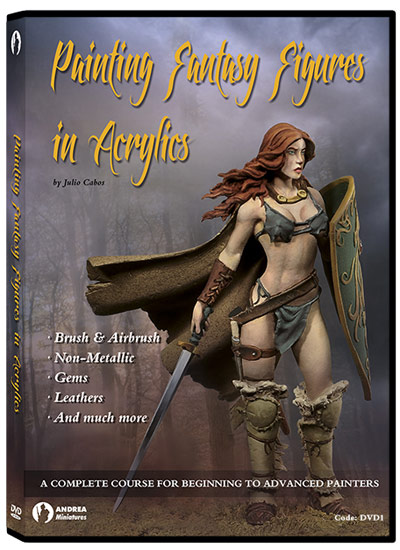 Andrea DVD- Painting Fantasy Figures In Acrylics