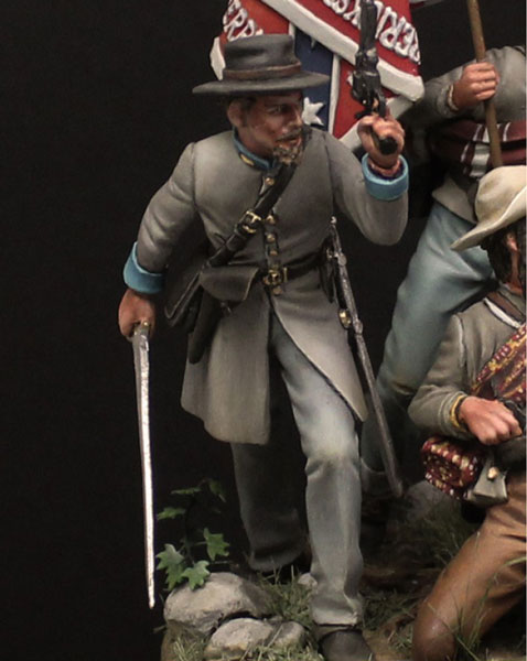 Confederate Officer 15 reg Alabama 1863