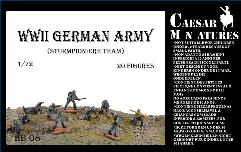 Battlefield Series: WWII German Army Sturmpioniere Team