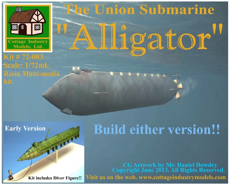 The Union Submarine Alligator 