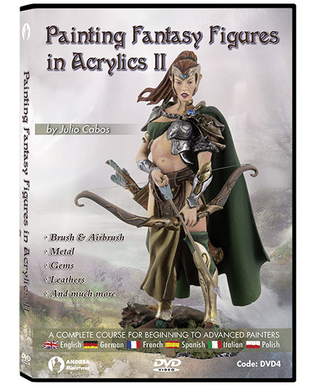 Andrea DVD- Painting Fantasy Figures in Acrylics II 