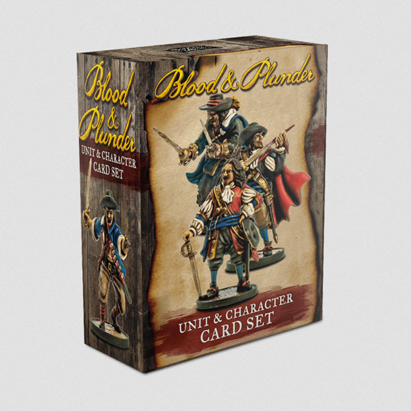 Blood and Plunder - Unit and Character Card Set