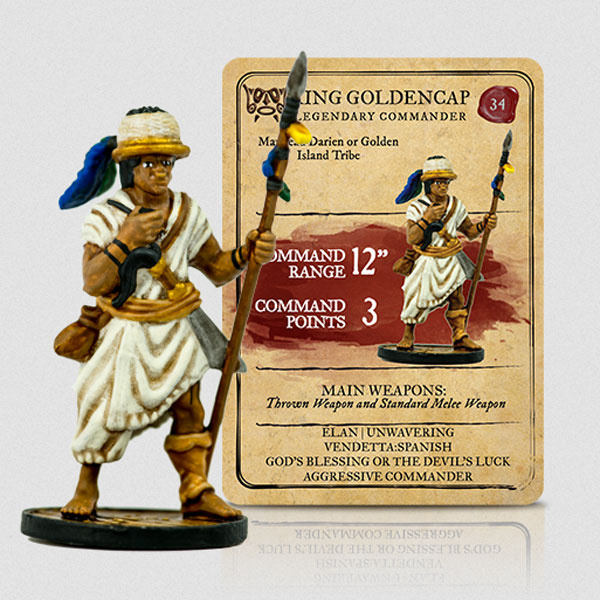 Blood and Plunder - King Golden Cap Legendary Commander