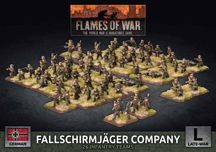 Fallschirmjager Company (plastic)