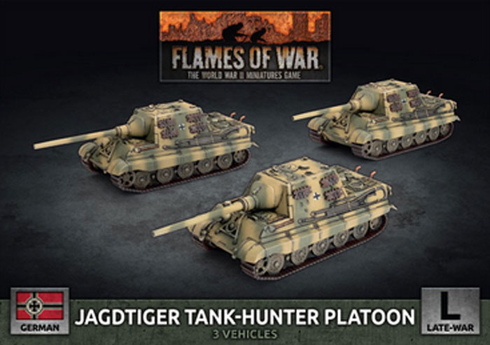 Jagdtiger Tank-Hunter Platoon (Plastic)