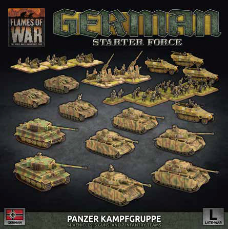 German Panzer Kampfgruppe Starter Force