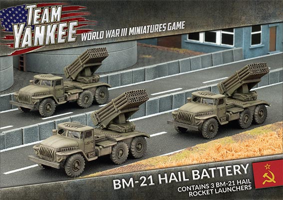 BM-21 Hail Battery (3 Rocket Launchers)