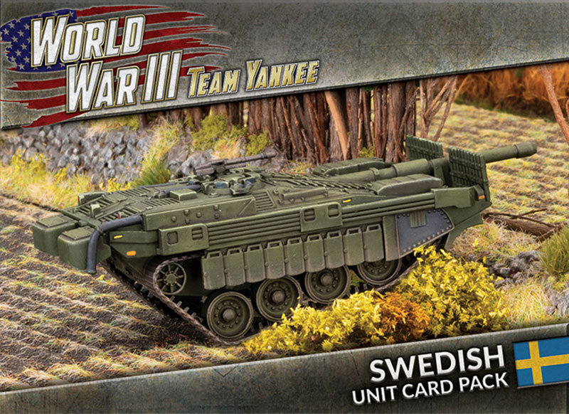 World War III: Swedish Unit Cards