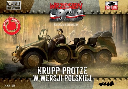 WWII Krupp Protze Polish Army Version Truck